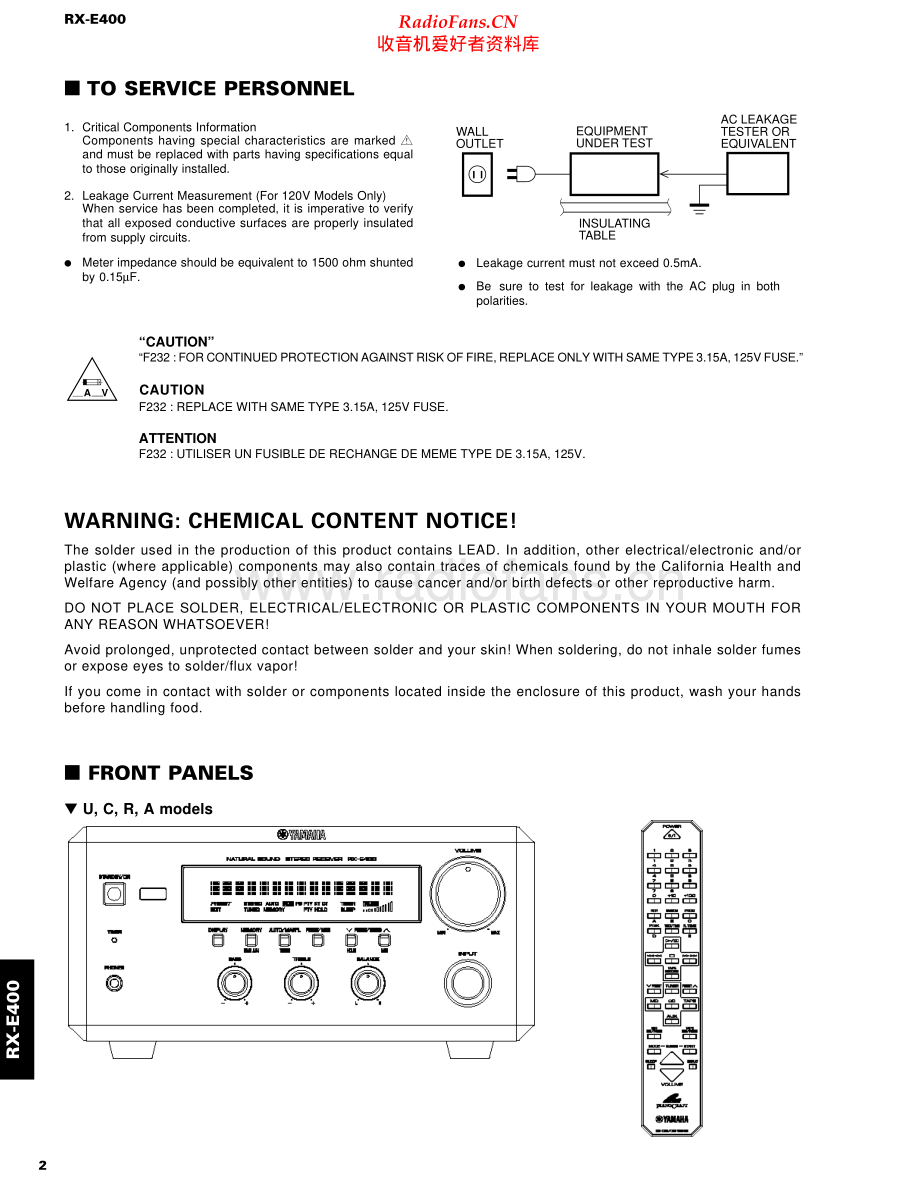 Yamaha-NXE400-cs-sm 维修电路原理图.pdf_第2页