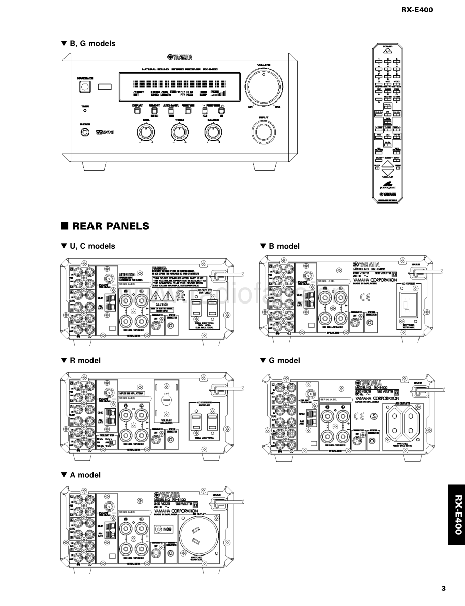 Yamaha-NXE400-cs-sm 维修电路原理图.pdf_第3页