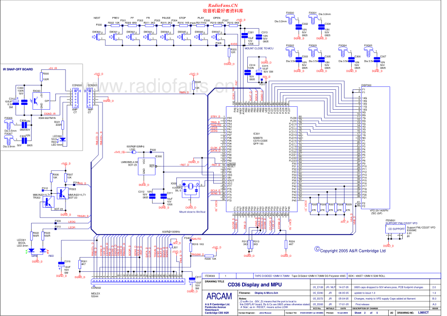 Arcam-CD36-cd-sch维修电路原理图.pdf_第2页