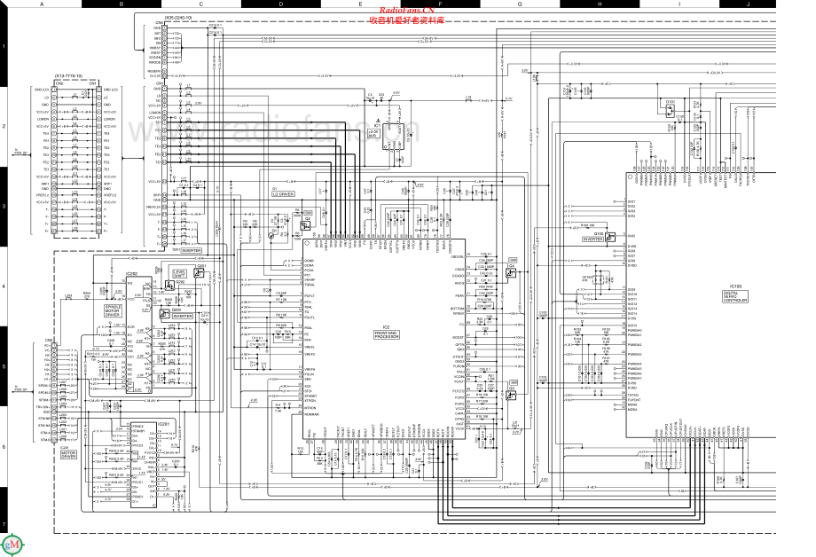 Kenwood-DVFR7030-cd-sch 维修电路原理图.pdf_第1页