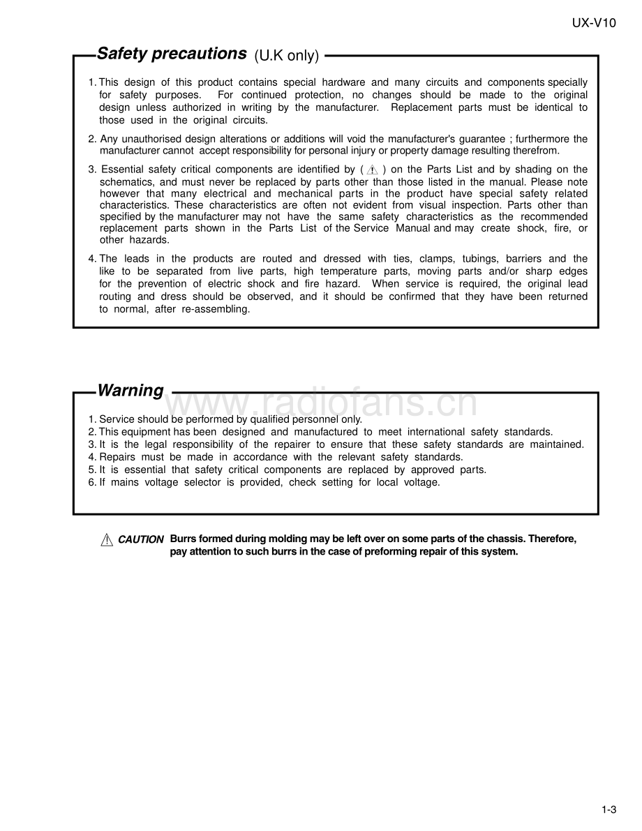 JVC-UXV10-cs-sm 维修电路原理图.pdf_第3页