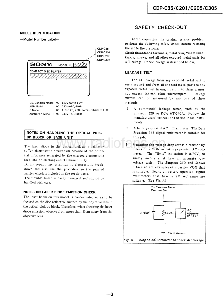 Sony-CDPC205-cd-sm 维修电路原理图.pdf_第3页