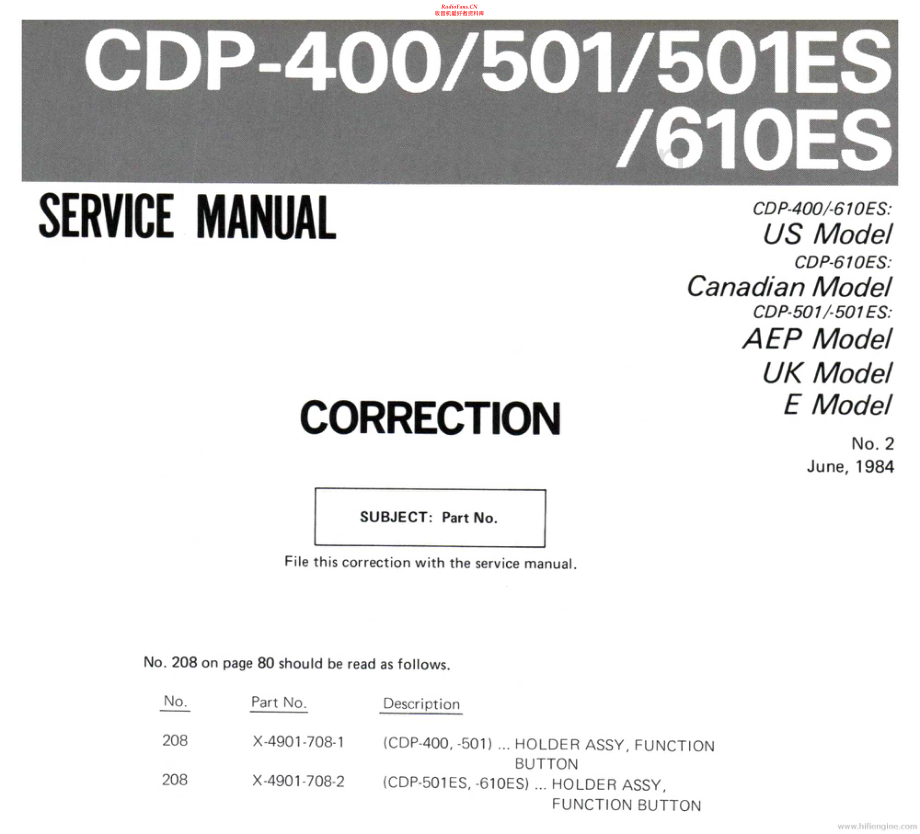 Sony-CDP610ES-cd-cor 维修电路原理图.pdf_第2页