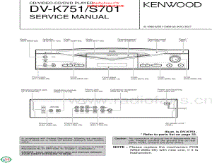 Kenwood-DVS701-cd-sm 维修电路原理图.pdf