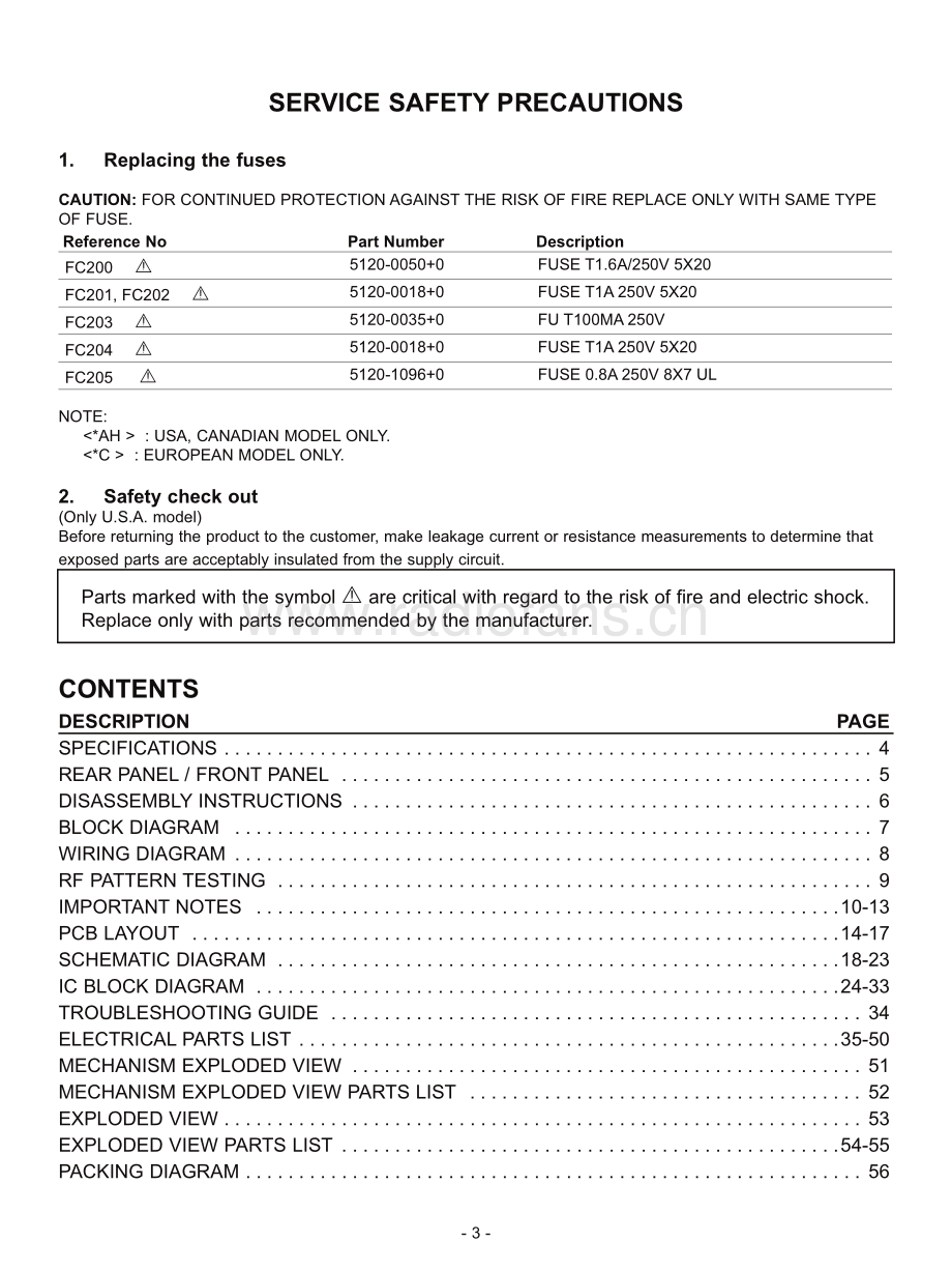 NAD-C565BEE-cd-sm 维修电路原理图.pdf_第3页