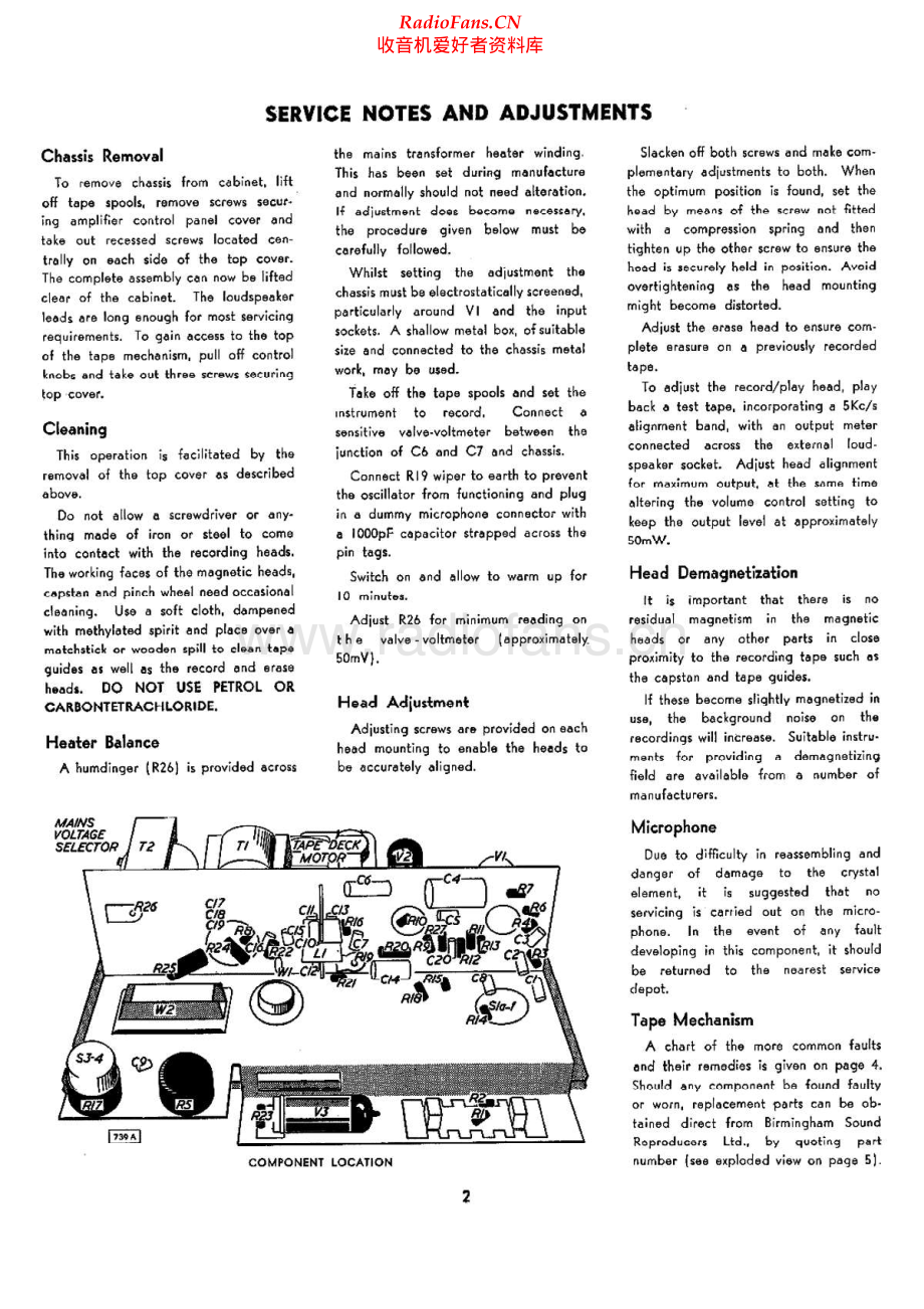 Ferguson-445TR-tape-sm维修电路原理图.pdf_第2页