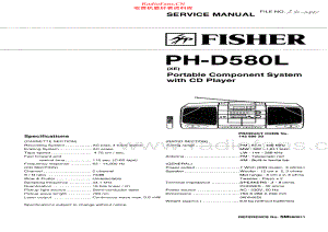 Fisher-PHD580L-cd-sm维修电路原理图.pdf