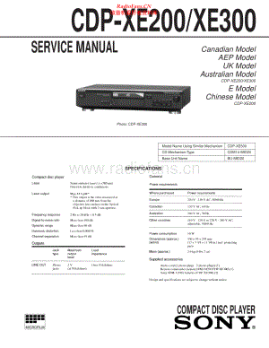 Sony-CDPXE200-cd-sm 维修电路原理图.pdf
