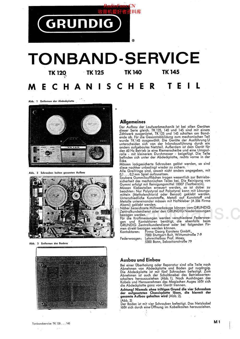 Grundig-TK145-tape-sm维修电路原理图.pdf_第1页