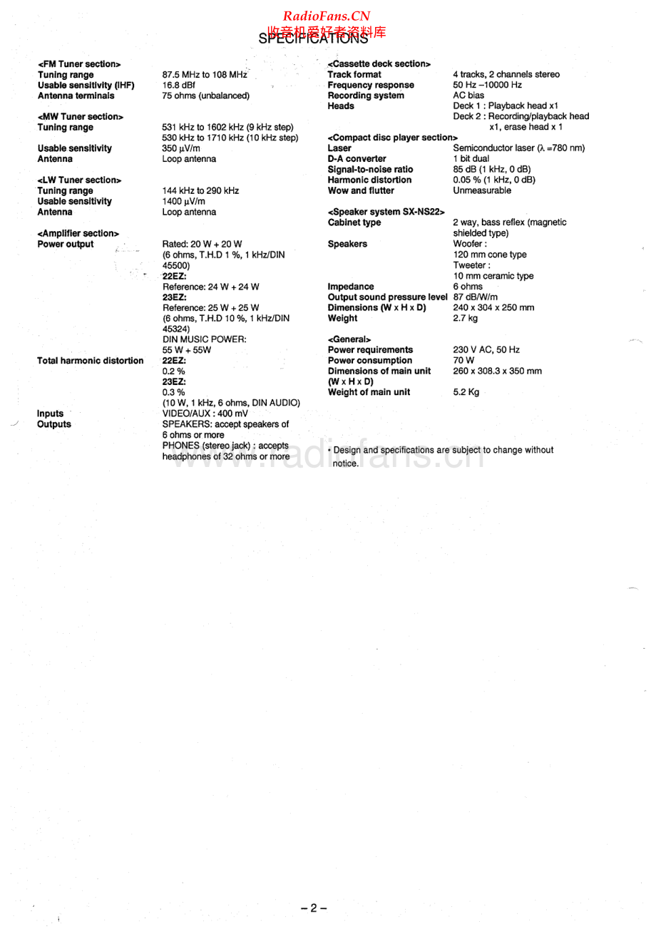 Aiwa-NSXS23-cs-ssm维修电路原理图.pdf_第2页