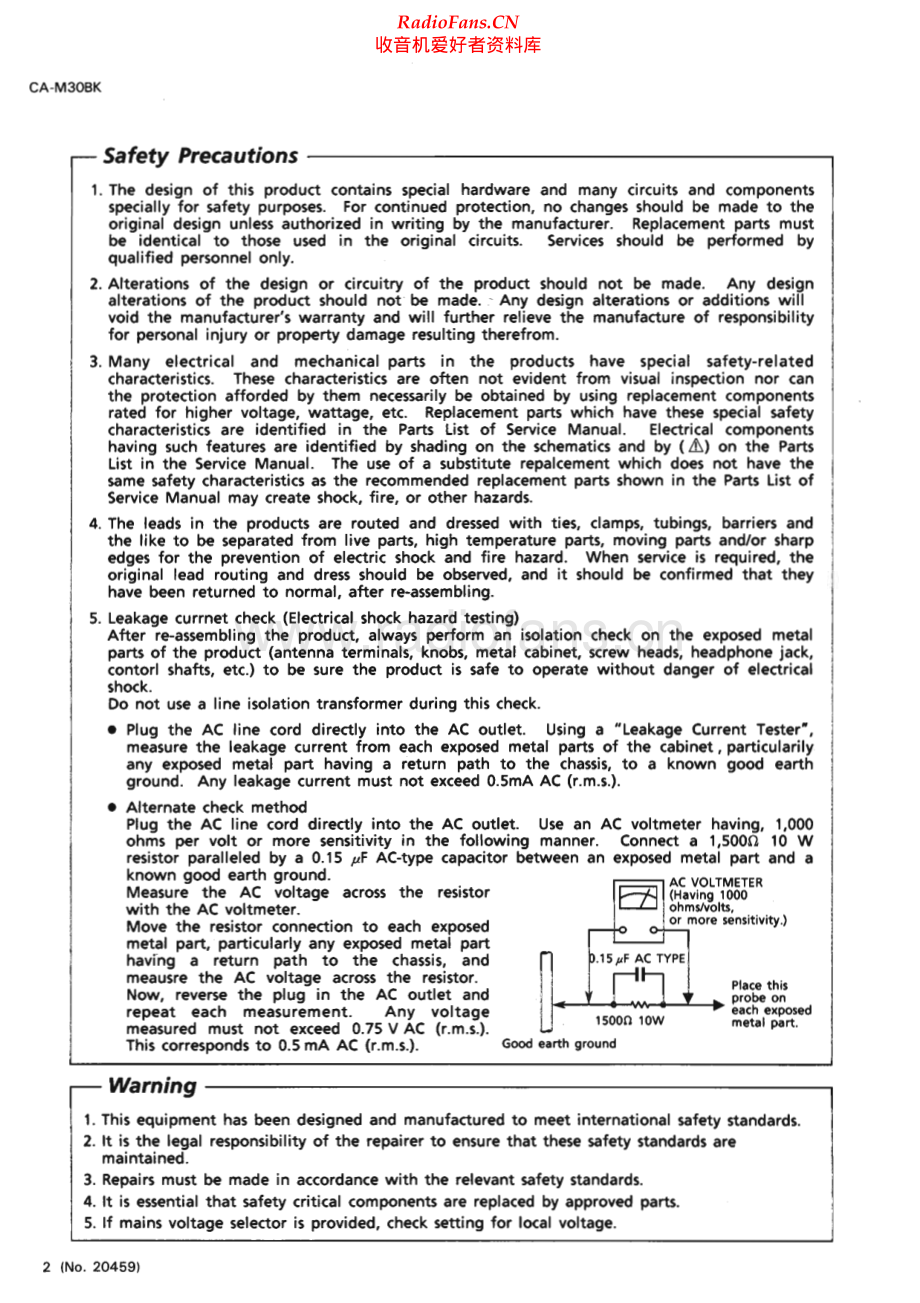 JVC-CAM30BK-cs-sm 维修电路原理图.pdf_第2页