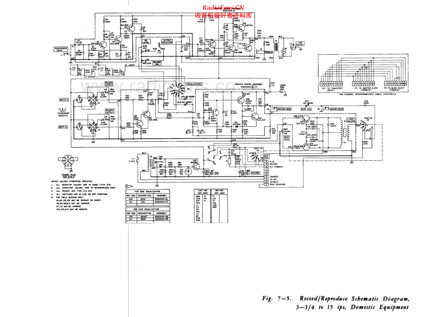 Ampex-AG500-tape-sch维修电路原理图.pdf_第1页