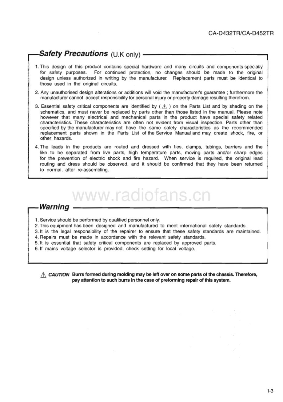 JVC-CAD432TR-cs-sm 维修电路原理图.pdf_第3页