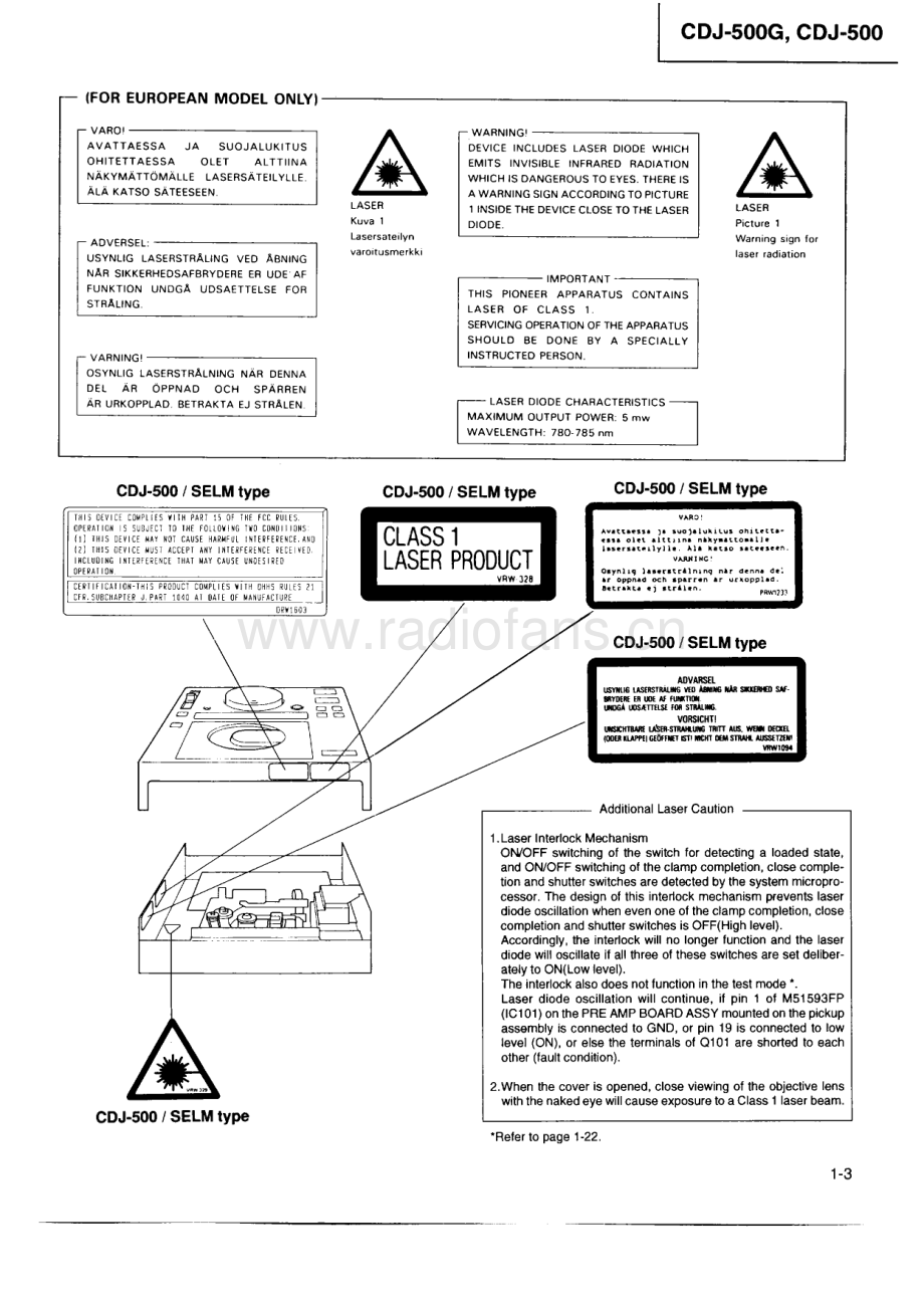 Pioneer-CDJ500-cd-sm 维修电路原理图.pdf_第3页