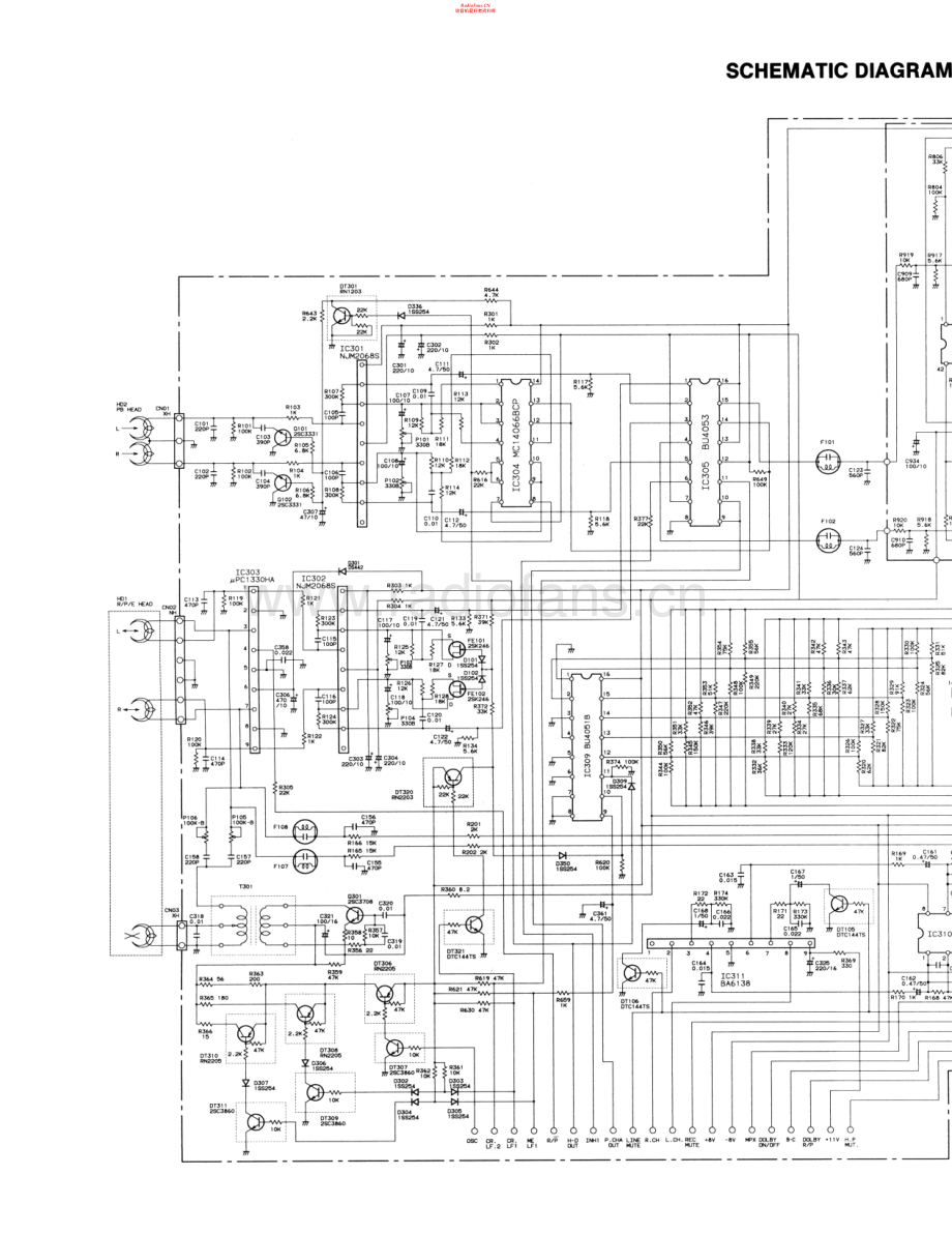 Fisher-CRW9060-tape-sch维修电路原理图.pdf_第2页