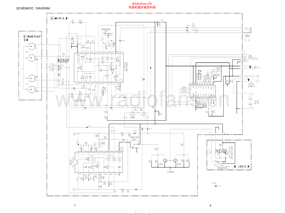 Aiwa-HSGM800M3-tape-sch维修电路原理图.pdf_第1页