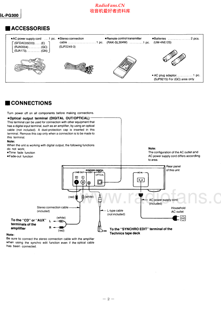 Technics-SLPG300-cd-sm 维修电路原理图.pdf_第2页