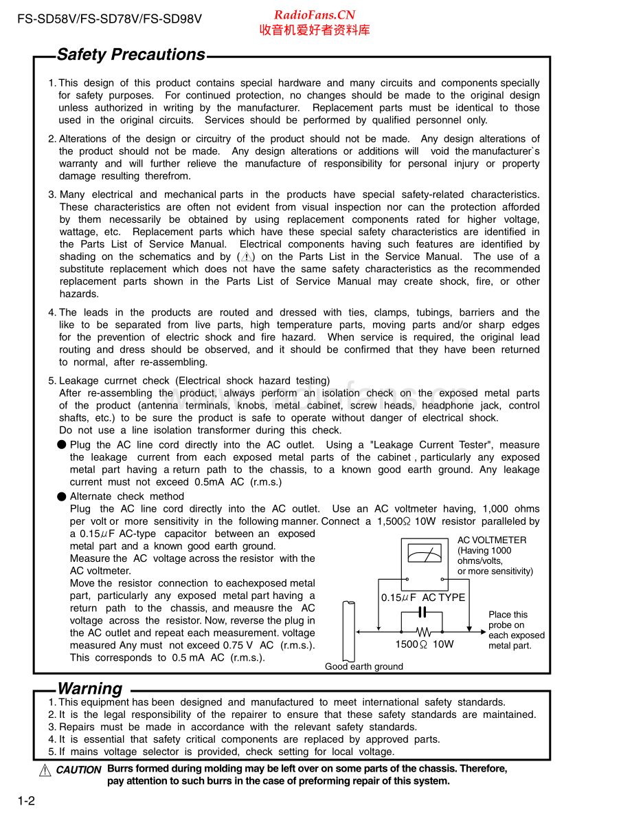 JVC-FSSD98V-cs-sm 维修电路原理图.pdf_第2页