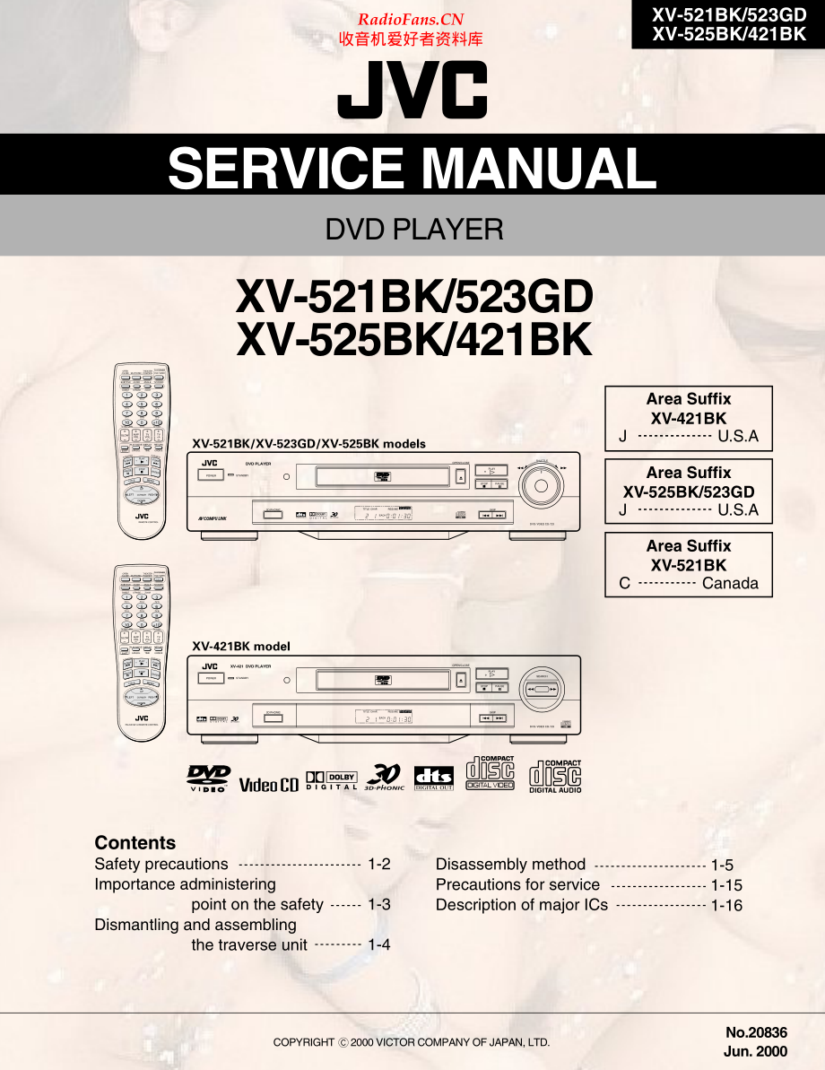 JVC-XV521BK-cd-sm 维修电路原理图.pdf_第2页