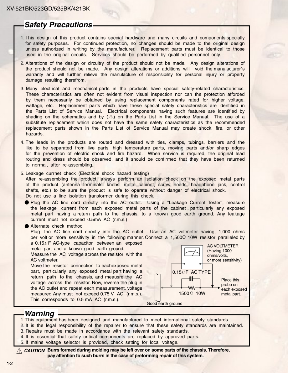 JVC-XV521BK-cd-sm 维修电路原理图.pdf_第3页