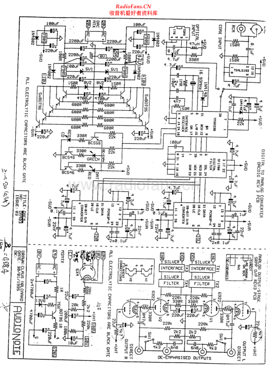 AudioNote-DAC4-dac-sch维修电路原理图.pdf_第1页