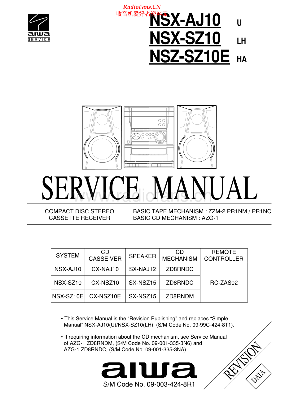 Aiwa-NSXAJ10-cs-sm维修电路原理图.pdf_第1页