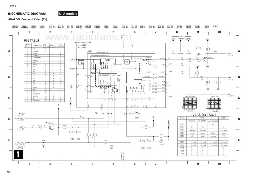 Yamaha-DRX2-dvd-sch 维修电路原理图.pdf_第3页