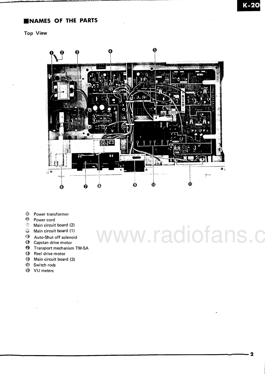 Yamaha-K200-tape-sm 维修电路原理图.pdf_第3页