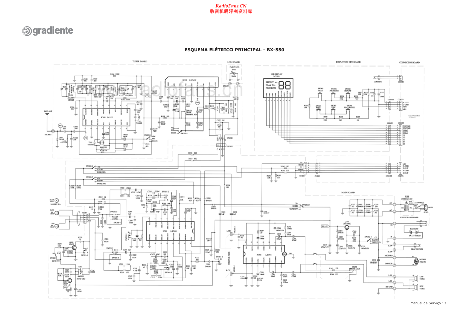 Gradiente-BX550-cs-sch维修电路原理图.pdf_第1页