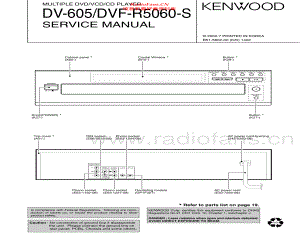 Kenwood-DV605-cd-sm 维修电路原理图.pdf