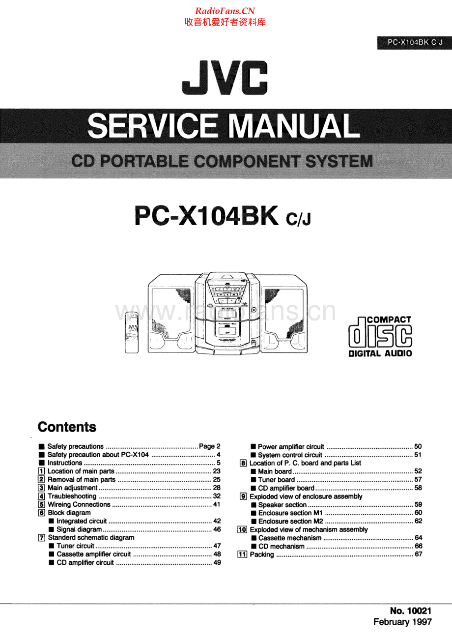 JVC-PCX104-cs-sm 维修电路原理图.pdf_第1页