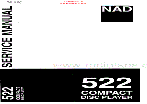 NAD-522-cd-sm 维修电路原理图.pdf
