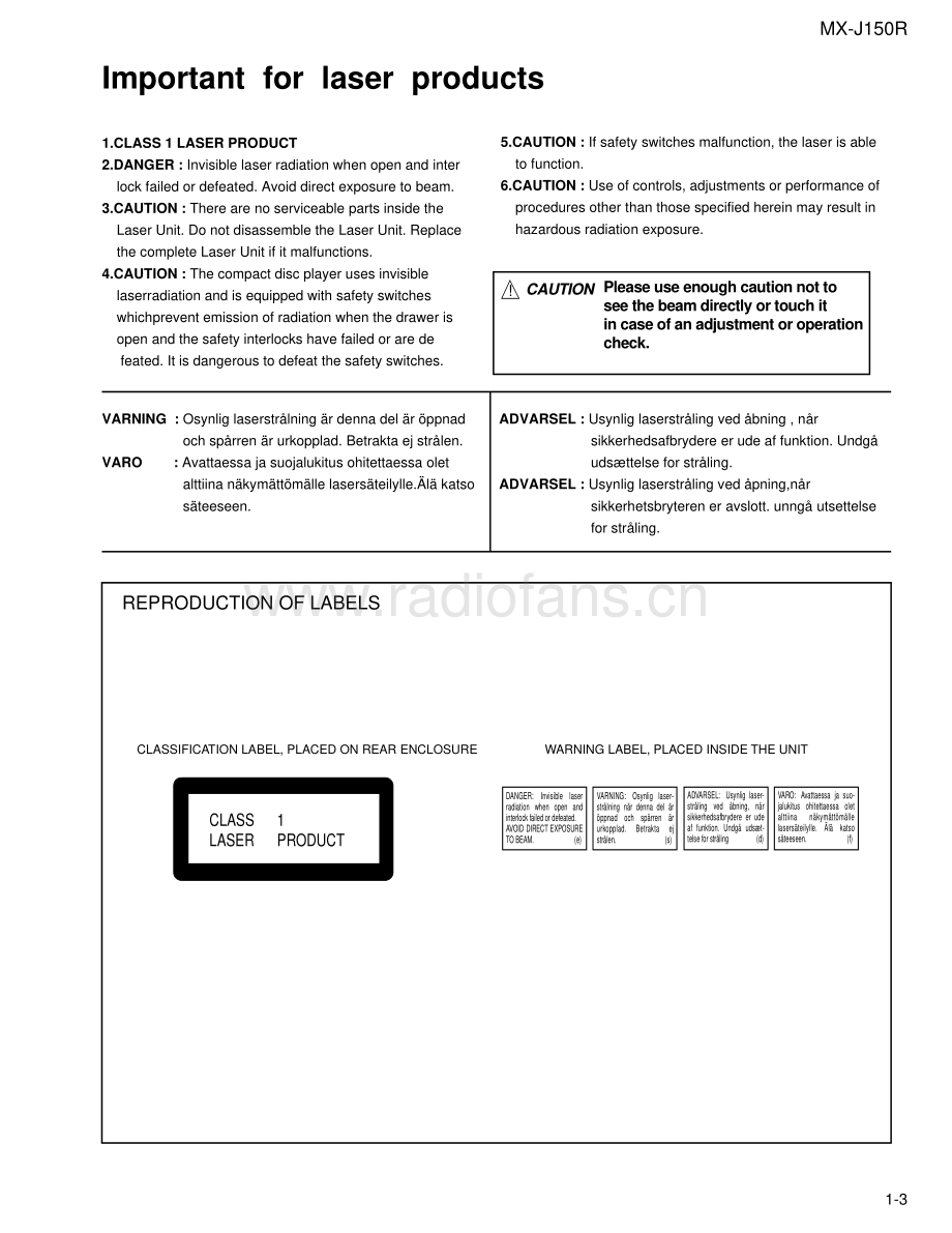 JVC-MXJ150R-cs-sm 维修电路原理图.pdf_第3页