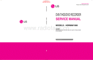 LG-HDR899-dvd-sm 维修电路原理图.pdf