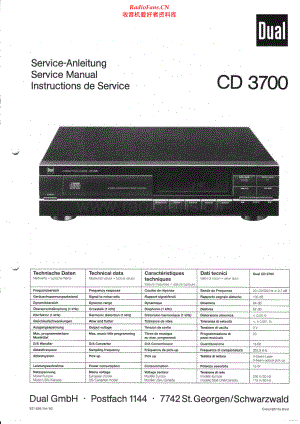 Dual-CD3700-cd-sm维修电路原理图.pdf