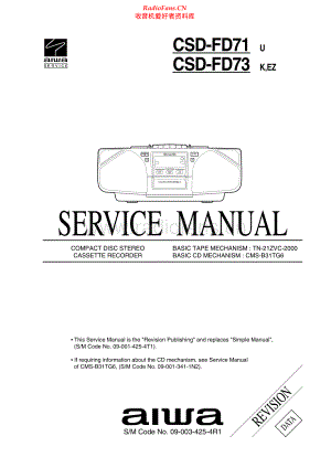 Aiwa-CSDFD71-cs-smr维修电路原理图.pdf