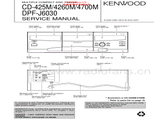 Kenwood-CD4700M-cd-sm 维修电路原理图.pdf
