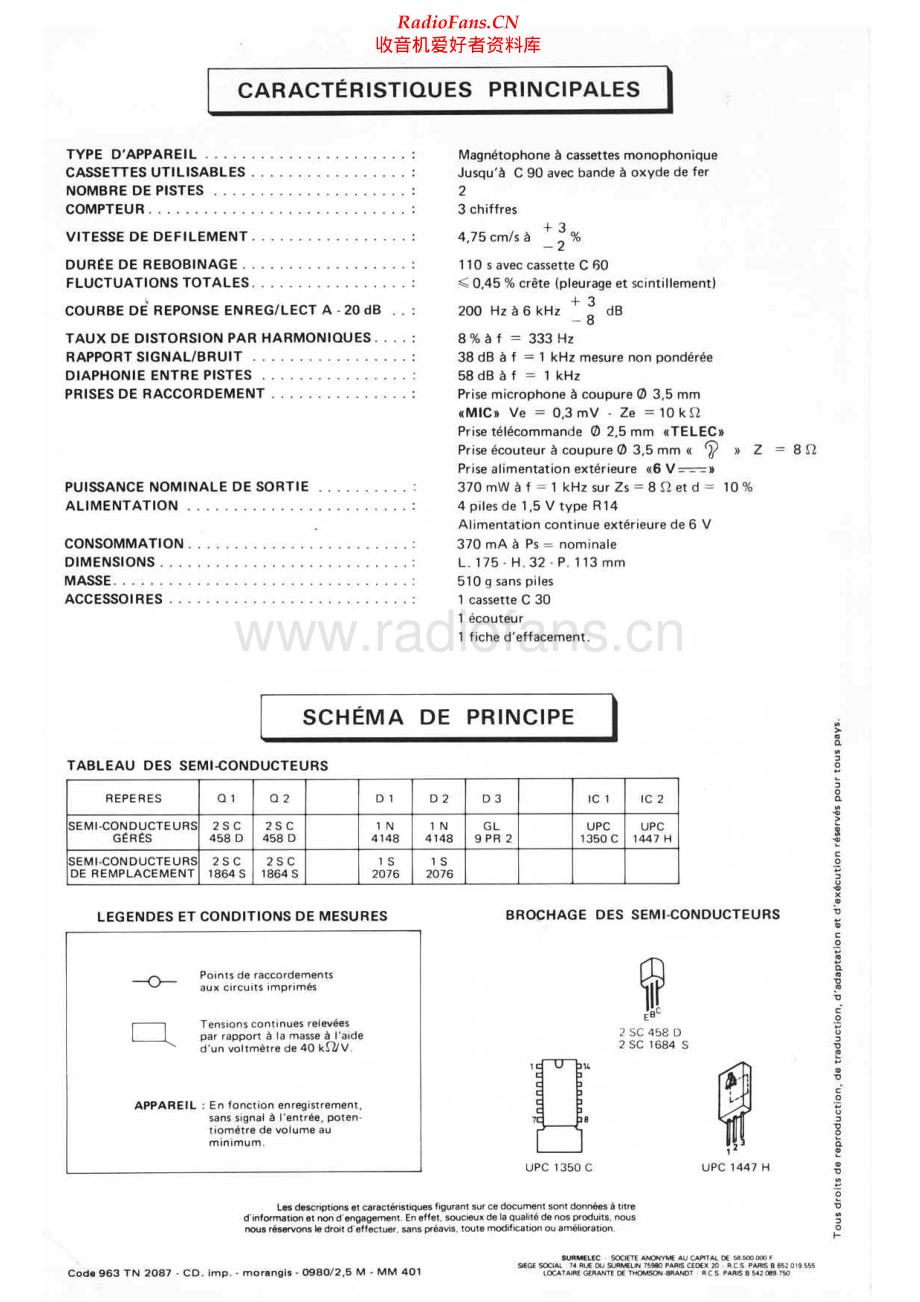 Continental-MC8030-tape-sm维修电路原理图.pdf_第2页