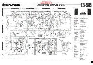 Kenwood-KS505-cs-sch 维修电路原理图.pdf