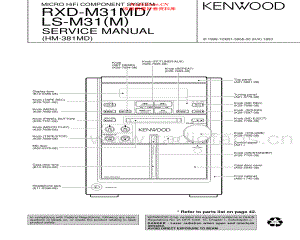 Kenwood-LSM31-cs-sm 维修电路原理图.pdf