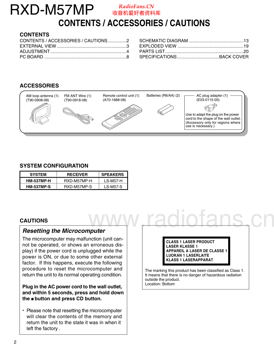 Kenwood-RXDM57MP-cs-sm 维修电路原理图.pdf_第2页