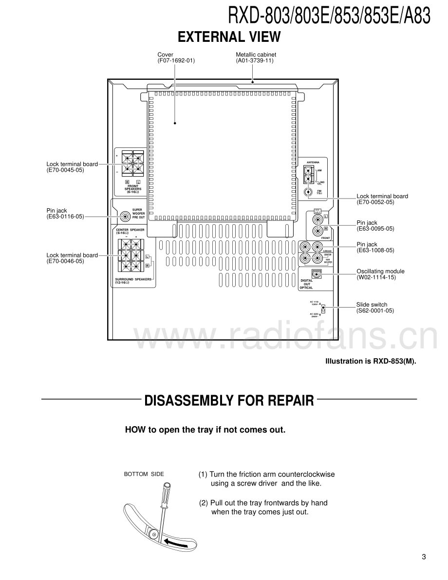 Kenwood-RXD803-cs-sm 维修电路原理图.pdf_第3页