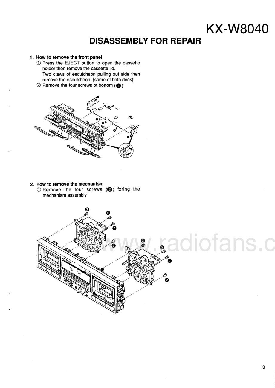 Kenwood-KXW8040-tape-sm 维修电路原理图.pdf_第3页