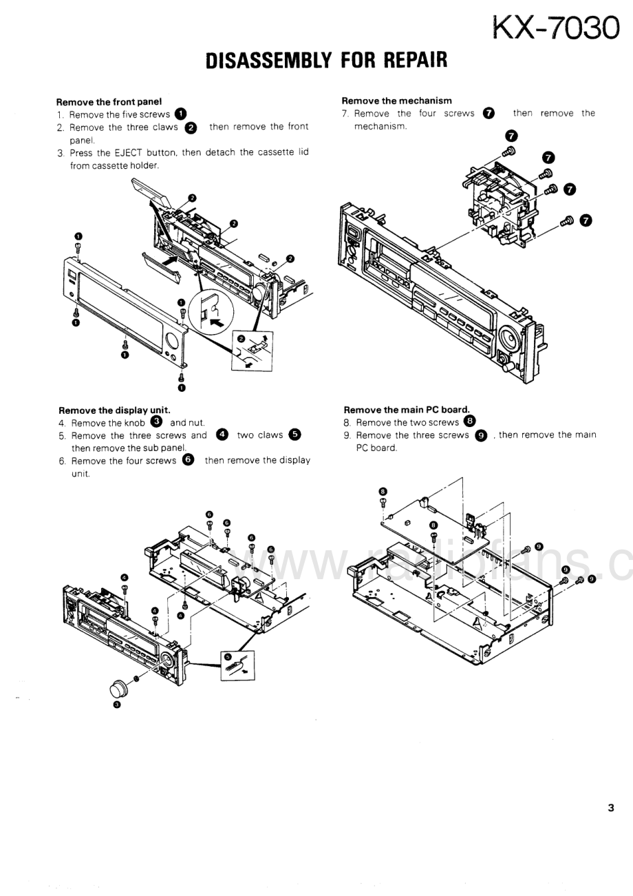 Kenwood-KX7030-tape-sm 维修电路原理图.pdf_第3页