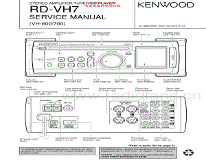 Kenwood-RDVH7-cs-sm 维修电路原理图.pdf