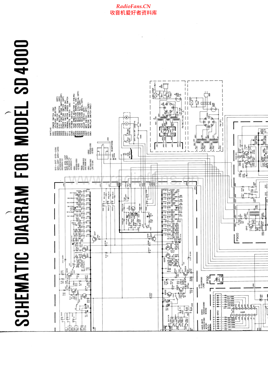 Marantz-SD4000-tape-sch 维修电路原理图.pdf_第2页