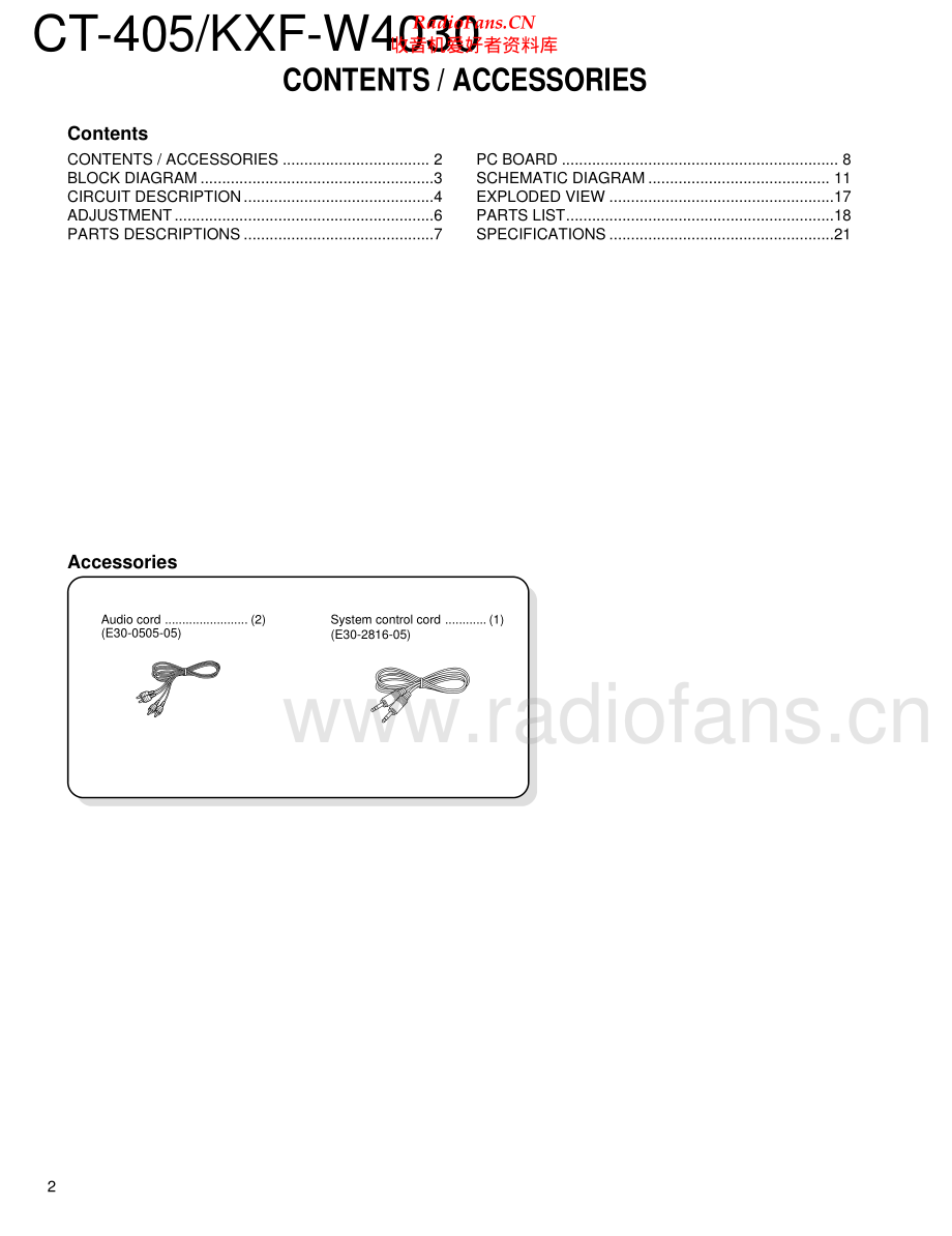 Kenwood-KXFW4030E-tape-sm 维修电路原理图.pdf_第2页