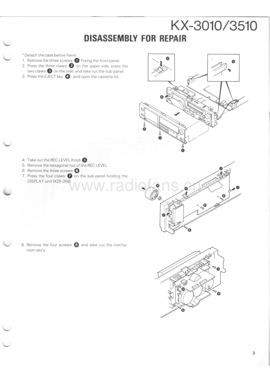 Kenwood-KX3010-tape-sm 维修电路原理图.pdf_第3页