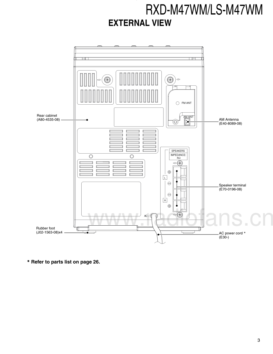 Kenwood-HM437WM-cs-sm 维修电路原理图.pdf_第3页