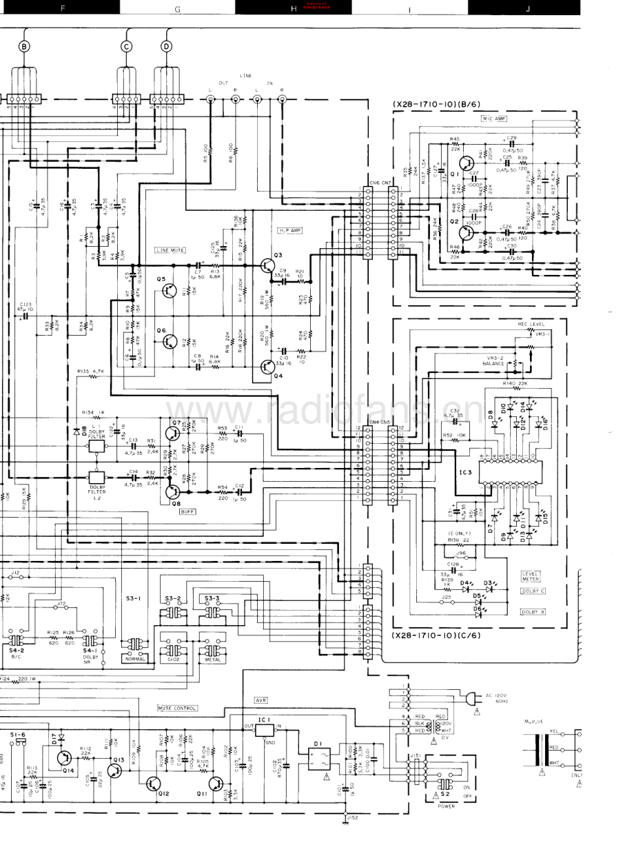 Kenwood-KX54-tape-sch 维修电路原理图.pdf_第2页